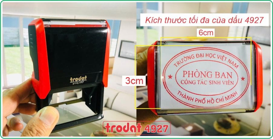 Con dấu phòng ban trường học