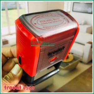 Con dấu oval phòng ban trường học