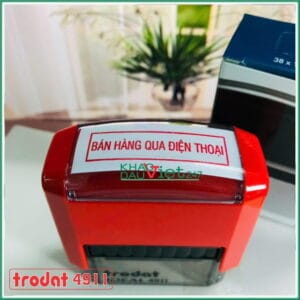 Dấu bán hàng qua điện thoại