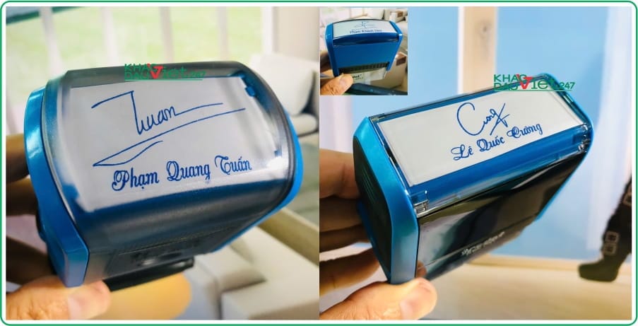 Khắc dấu chữ kỹ 