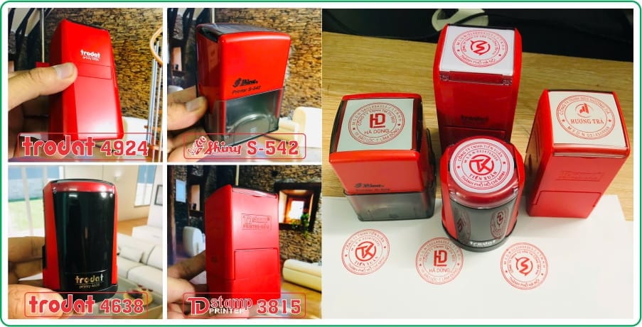 Dấu tròn công ty logo