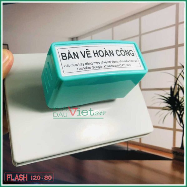 Dấu hoàn công liền mực
